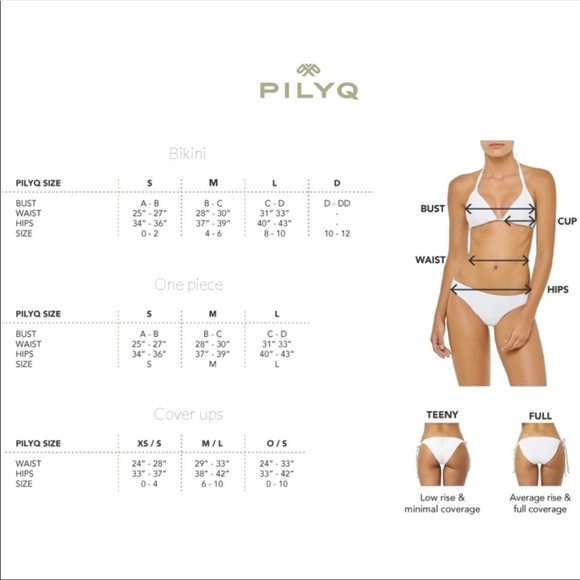 🔥PILYQ🔥2-PIECE SWIMSUIT YELLOW POLKA DOT SCALLOPED BANDEAU BIKINI SMALL NWT - Picture 3 of 3